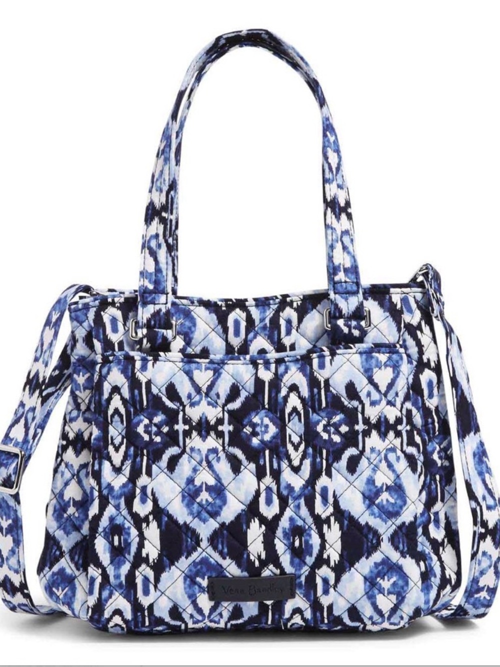 NWT Mini Multi-Compartment Crossbody Handbag | Ikat Island Pattern Vera Bradley - Picture 10 of 10